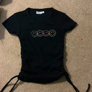Cute ribbed top from Mighty Fine.